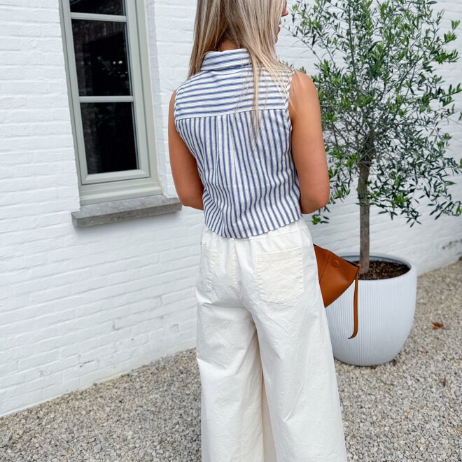 Volume trouser beige