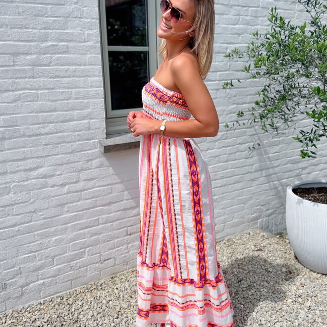 Viva dress orange