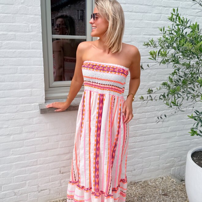 Viva dress orange