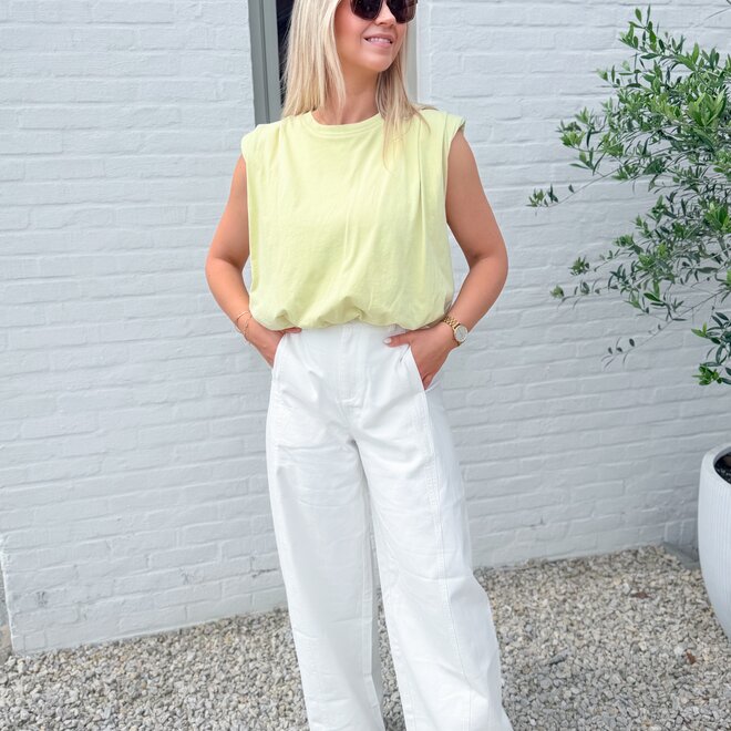 Form flow pants ecru