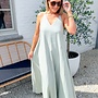 Etherial dress olive