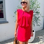 Skort playsuit red