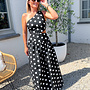 Dotty flow dress