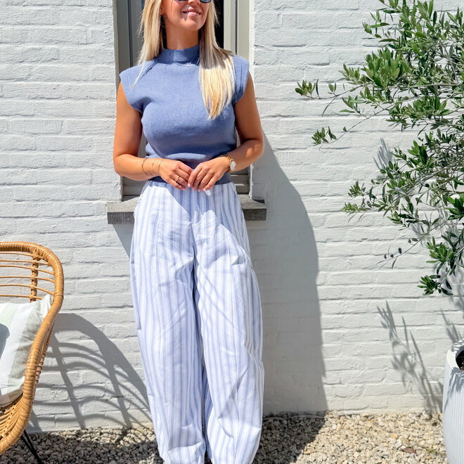 Soft Blue essential pants