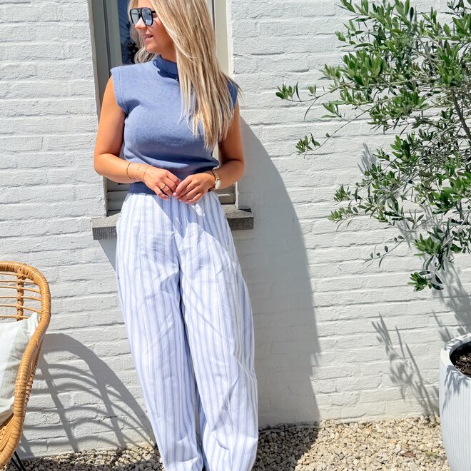 Soft Blue essential pants