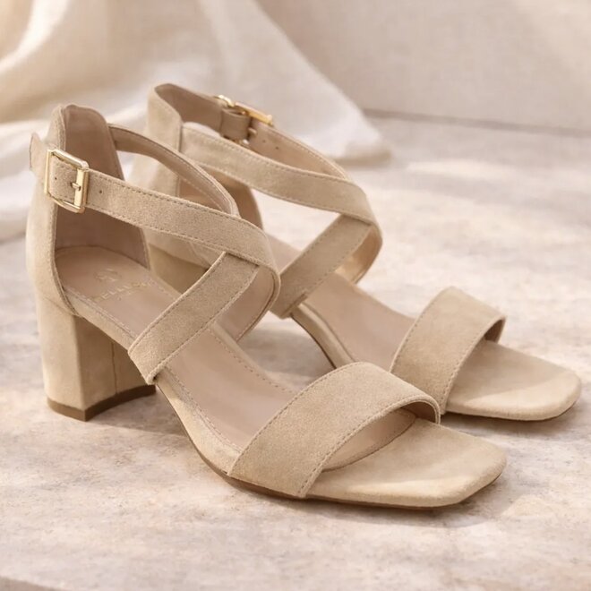 Elara heels beige