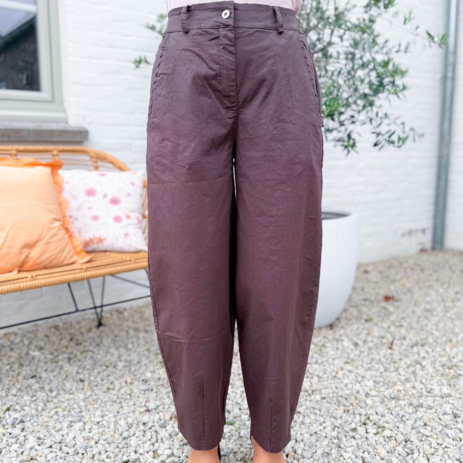Cotton barrel brown