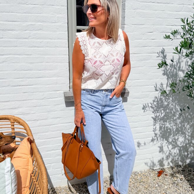 Romantic Broderie Top