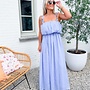 Bonbon dress blue