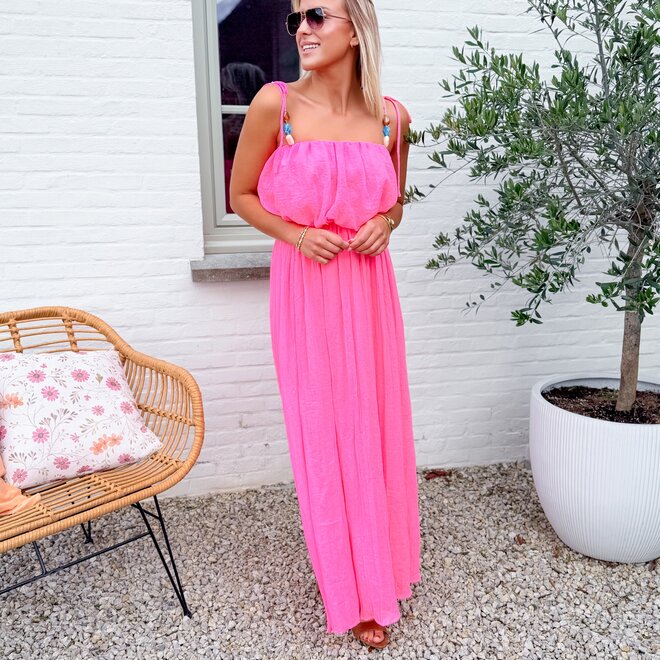 Bonbon dress pink