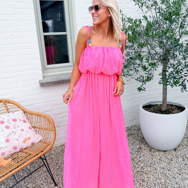 Bonbon dress pink