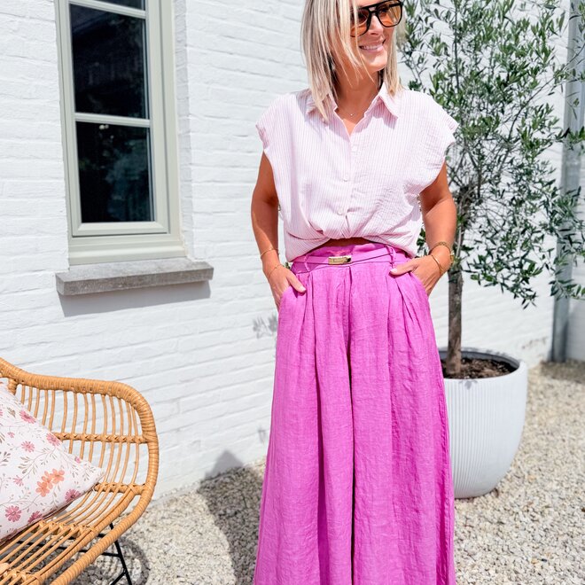 Walk on the beach Pants Pink