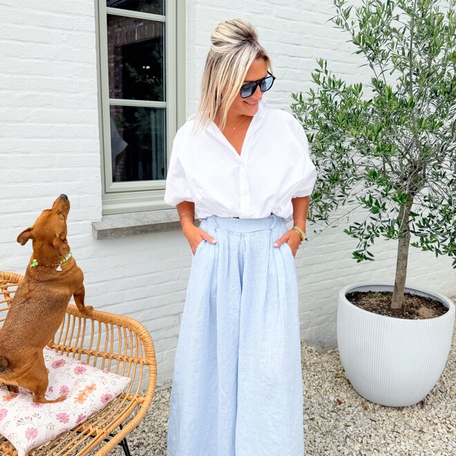 Walk on the beach Pants Blue