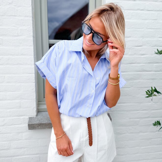 Endless Summer Blouse Blue