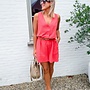 Sunglow playsuit Coral