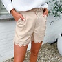 Weavy short beige