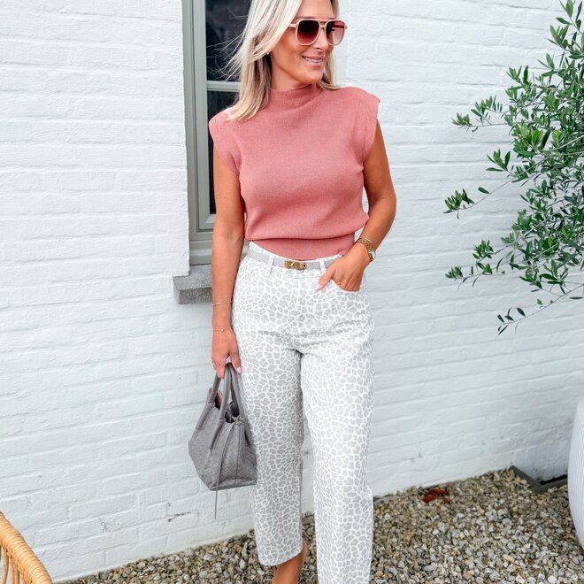 The dessert leopard trouser