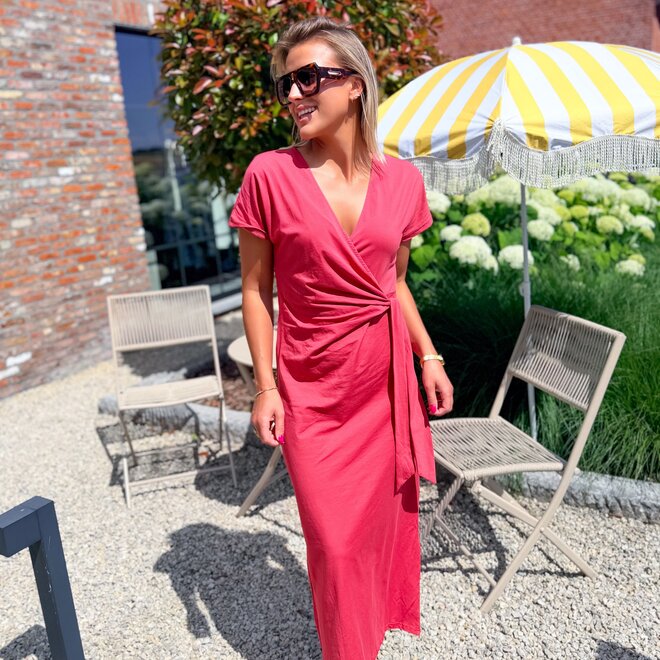 Seaside Dress Terracotta