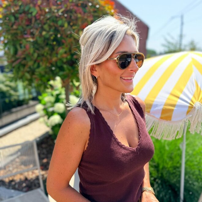 Timeless Brown Top