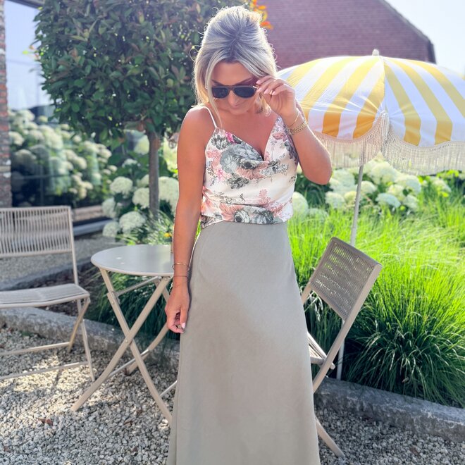 Soft Olive Skirt
