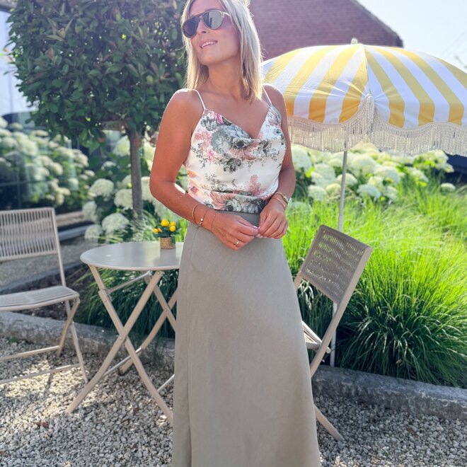 Soft Olive Skirt