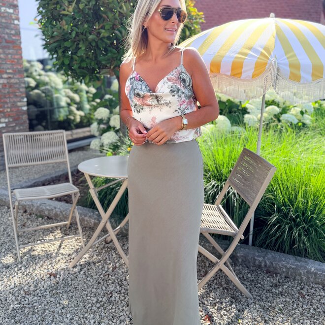 Soft Olive Skirt