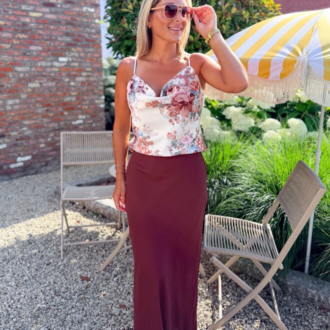 Soft Chocolate Skirt