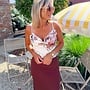 Fleurir top blue