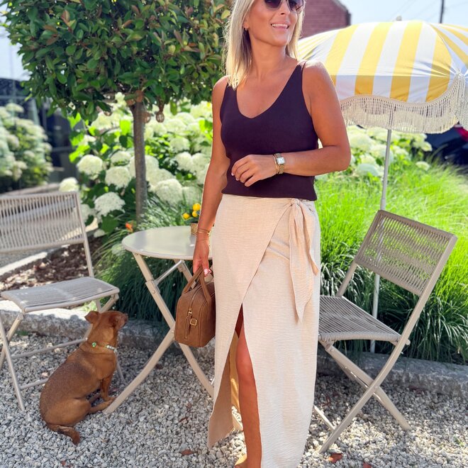 Heaven skirt beige