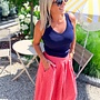 Lily top navy