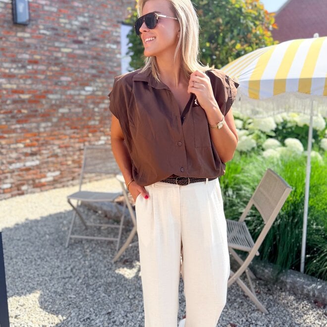Ivory Elegance Pants