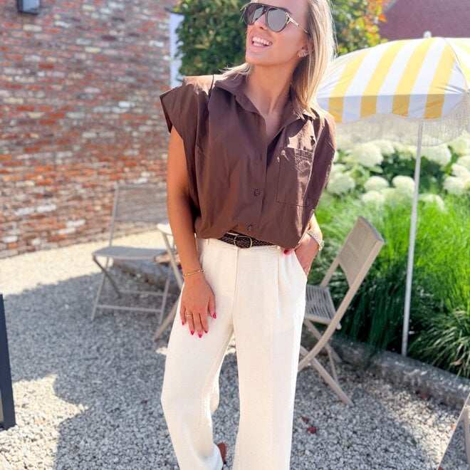 Ivory Elegance Pants