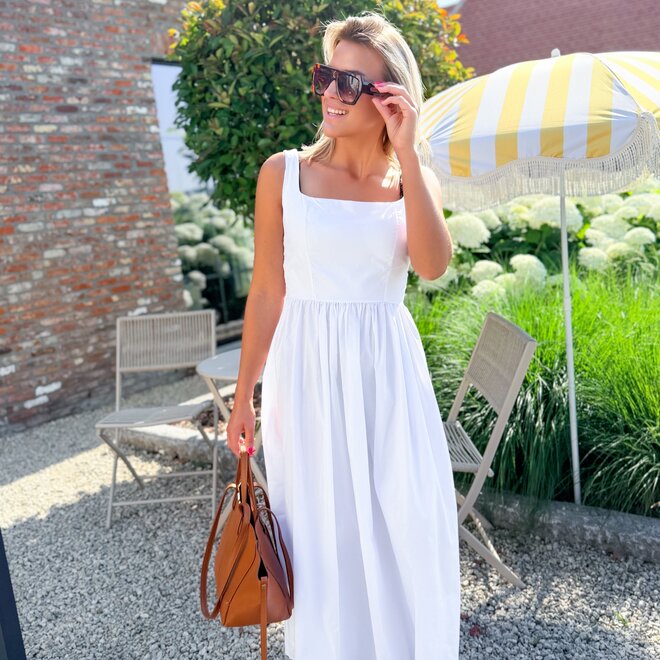 Bella estate dress white