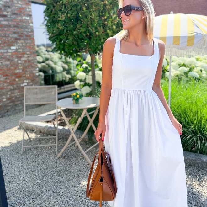 Bella estate dress white