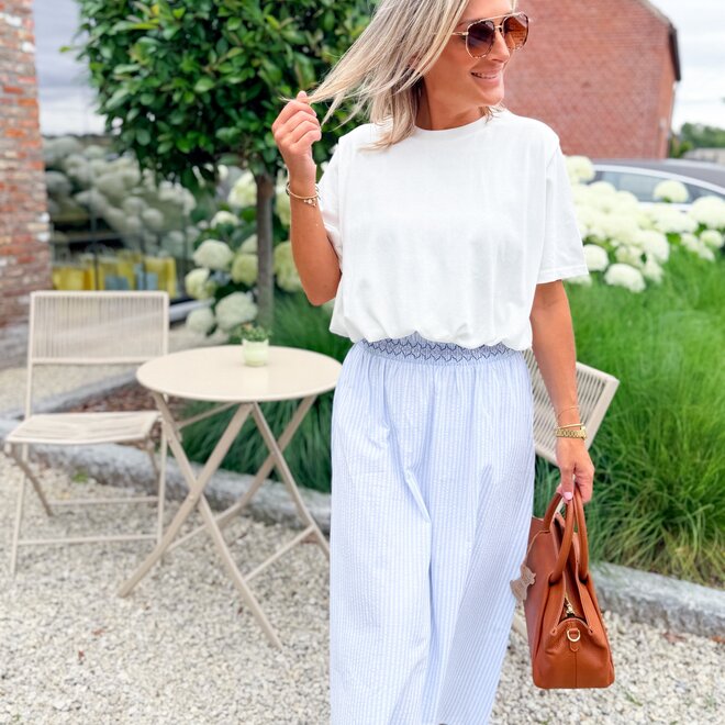 More than basic shirt white