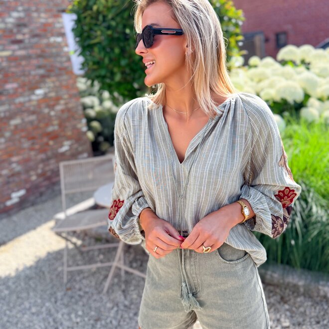 Willow Blouse Olive