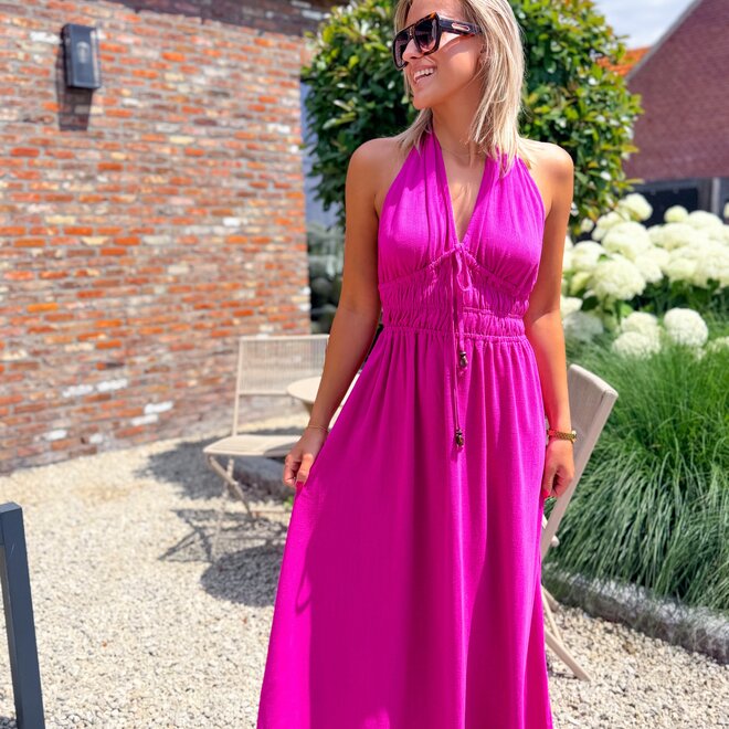 Belle vie dress fuchsia