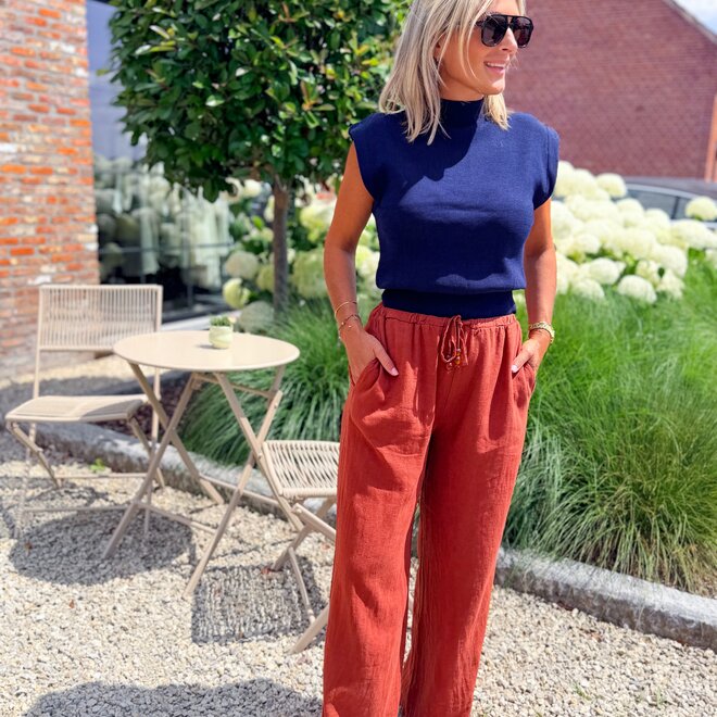 Terracotta breeze pants