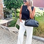 Go with the stripe pants