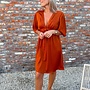 Fall evening dress