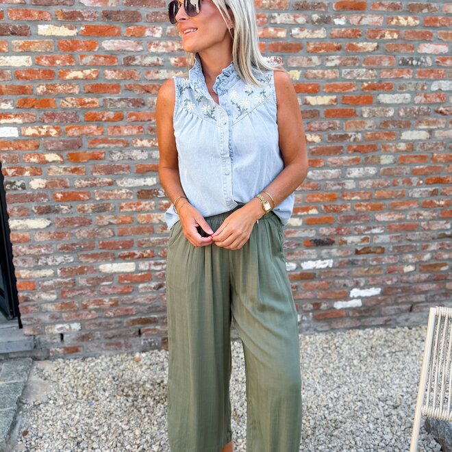 Mozef pants khaki