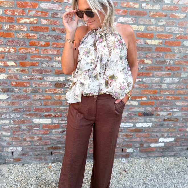 Choco Elegance Pants