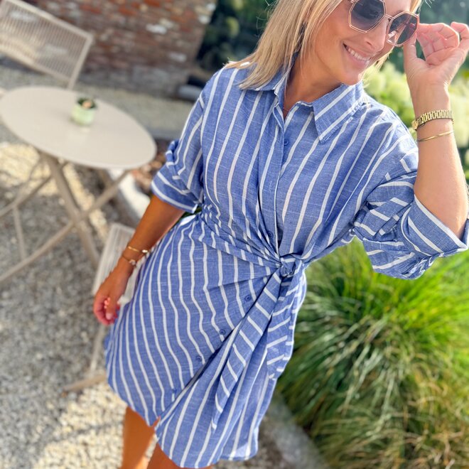 Pinstripe dress