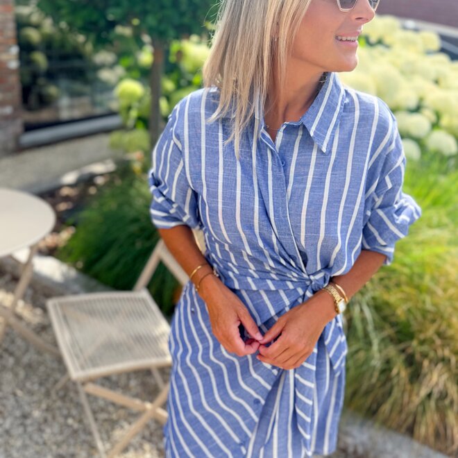 Pinstripe dress