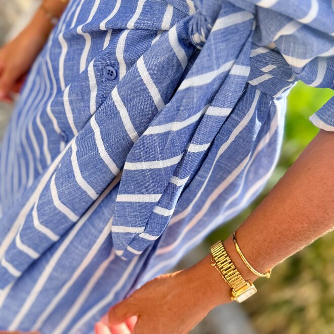 Pinstripe dress