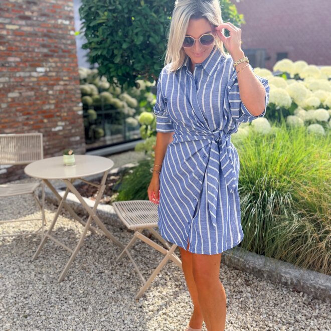 Pinstripe dress