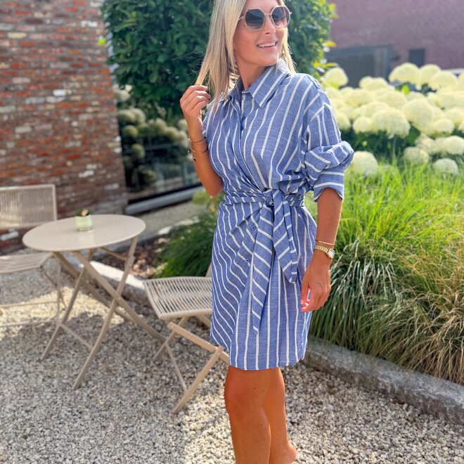 Pinstripe dress