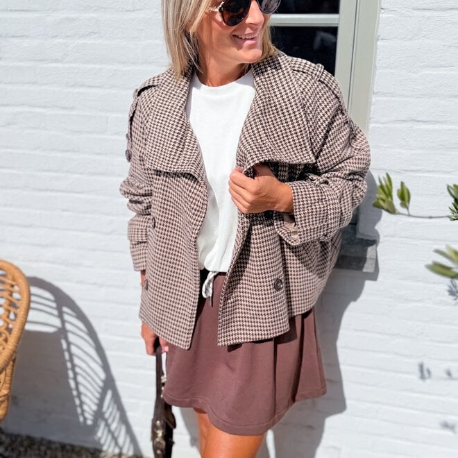 *Weekend Mood Skirt Brown