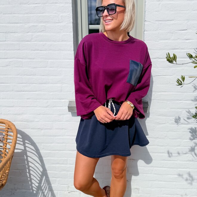 *Weekend Mood Skirt Navy