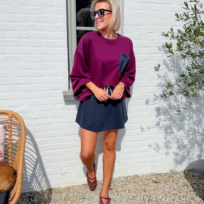 *Weekend Mood Skirt Navy